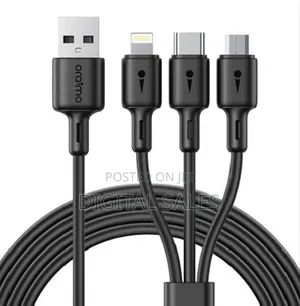 Oraimo 3in1 Usb Type C,Usb Charging Data Cable.