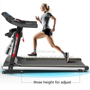 Electric Foldable Treadmill With 3 Height Adjustment