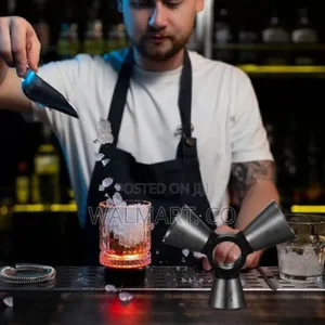 Stainless Steel 3 End Bar Measuring Wine Mixing Tool