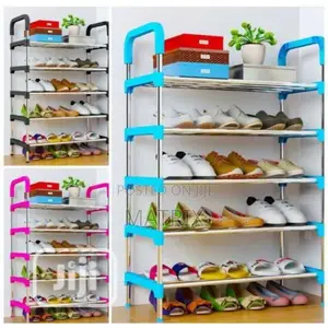 Multi-Tier Shoe Organizers Shoe Racks Organizer - Silver