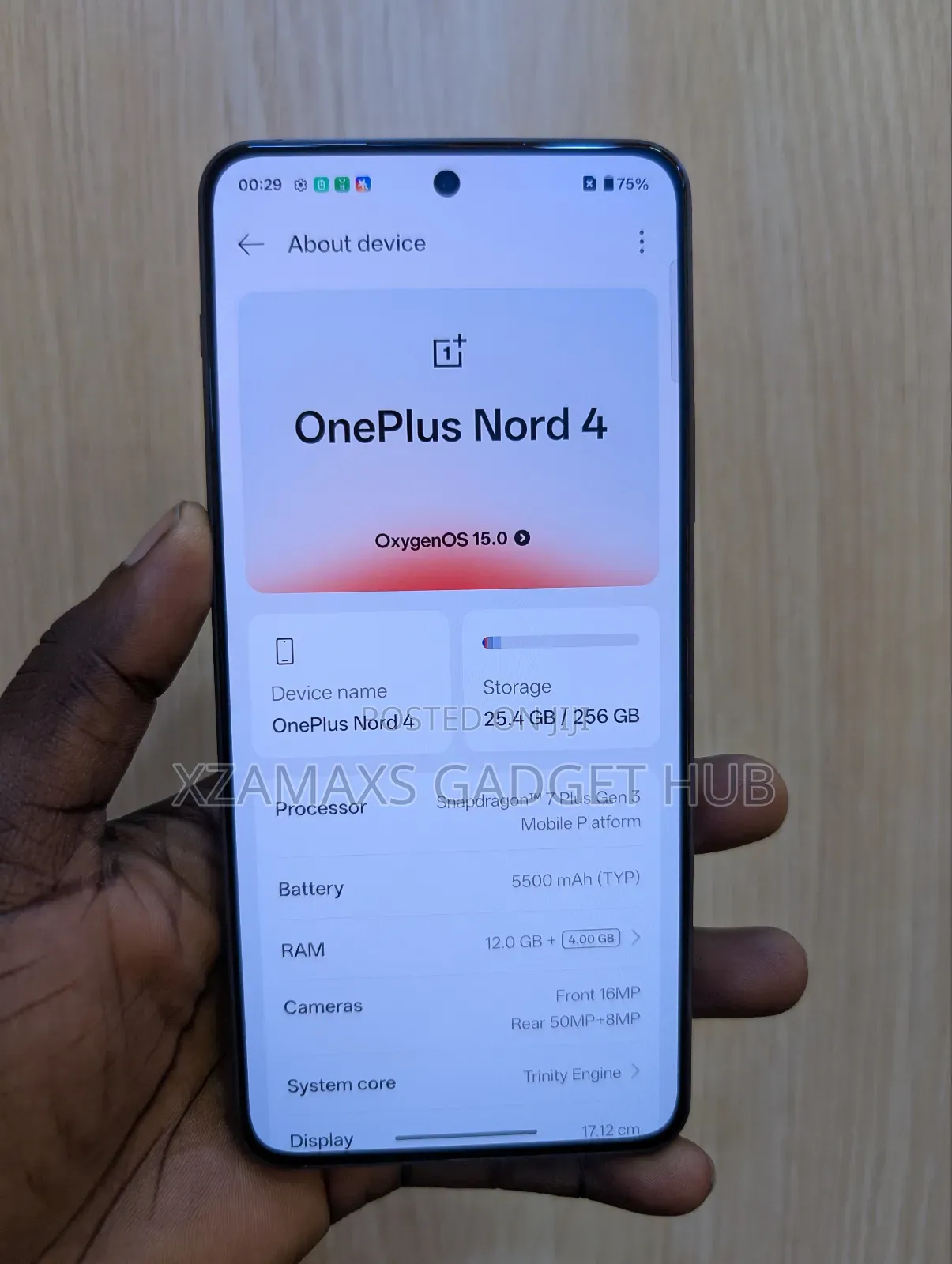 OnePlus Nord 4 256 GB Black