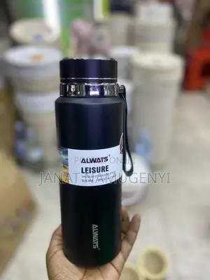 Always 1.0l Vacuum Bottle (Black)