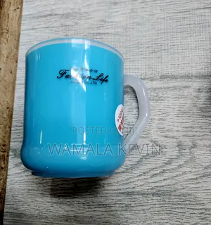 Unbreakable Plastic Cups With Handle 6pcs