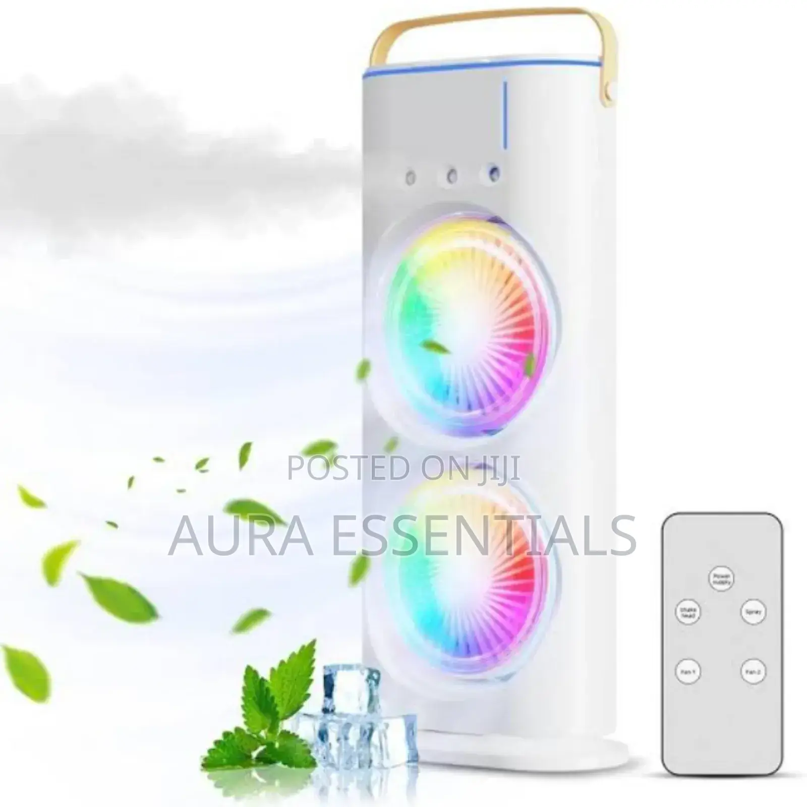 Dual Head Tower Fan