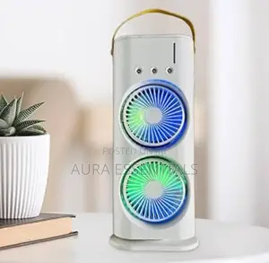 Dual Head Tower Fan