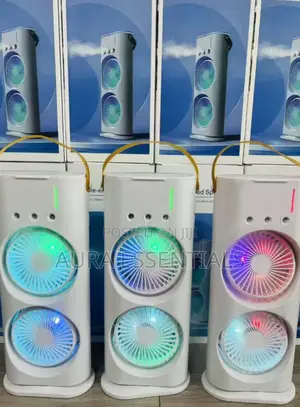 Dual Head Tower Fan