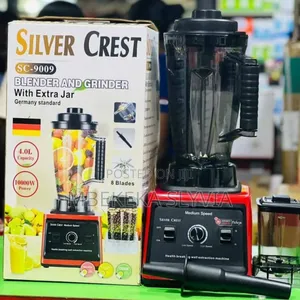 Blender Grinder Extra Jar Sliver Crest Commercial Blender