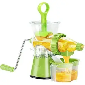 Manual Juicer Vegetable Blender, 250ml - Green