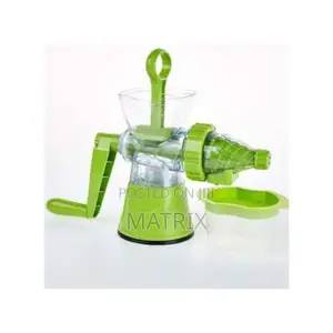 Manual Juicer Vegetable Blender, 250ml - Green