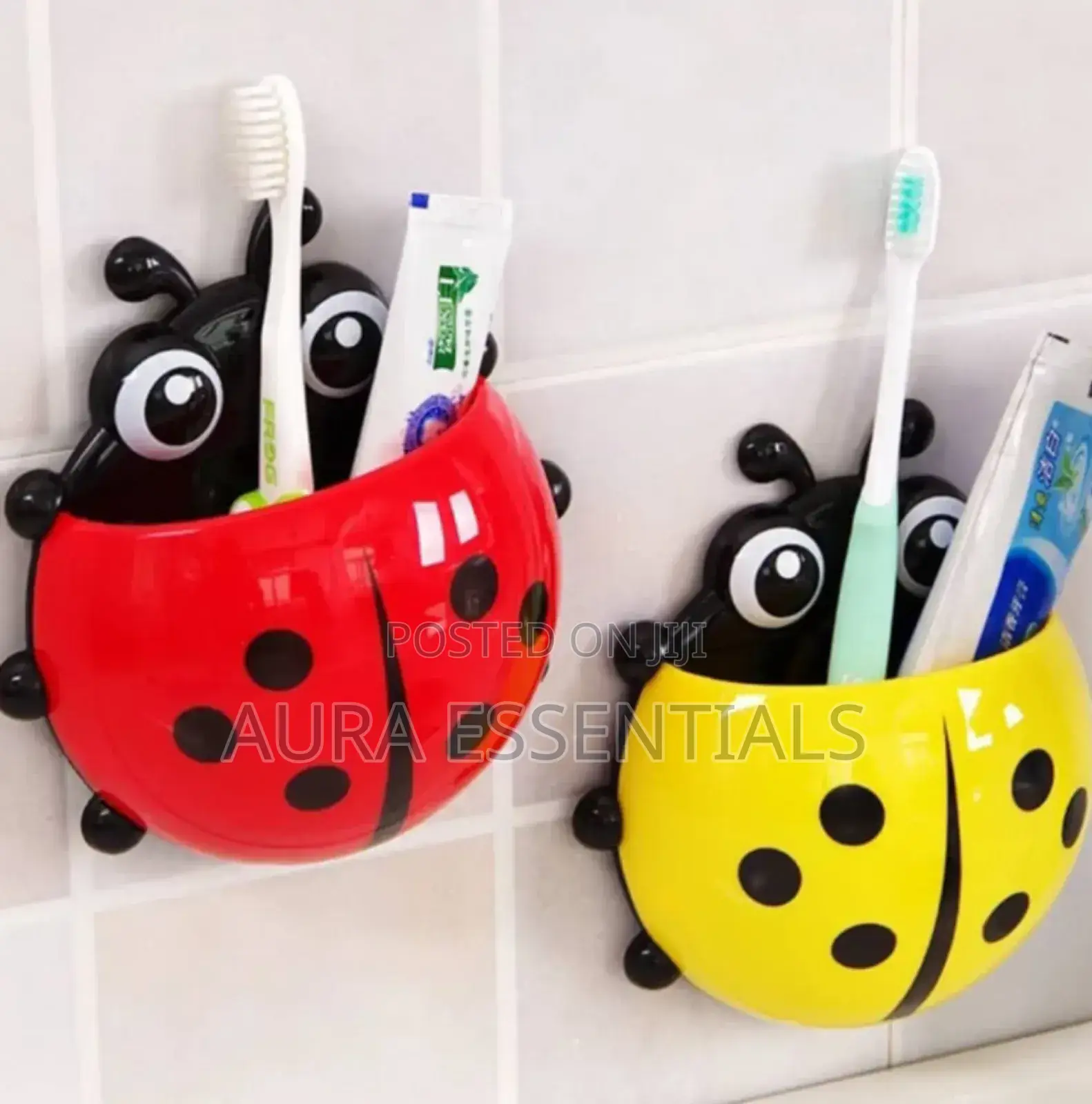 Ladybird Beetle Toothbrush Holder