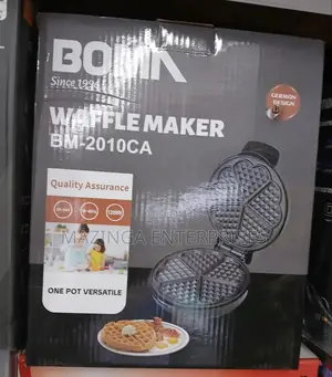 Bomas Nonstick Electric Coated Waffle Maker Iron