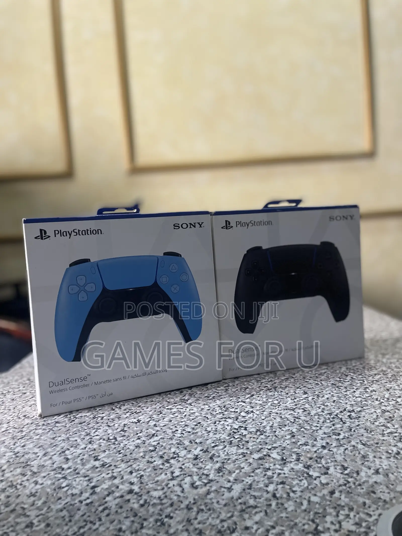 Ps5 Pad New Original Blue And Black