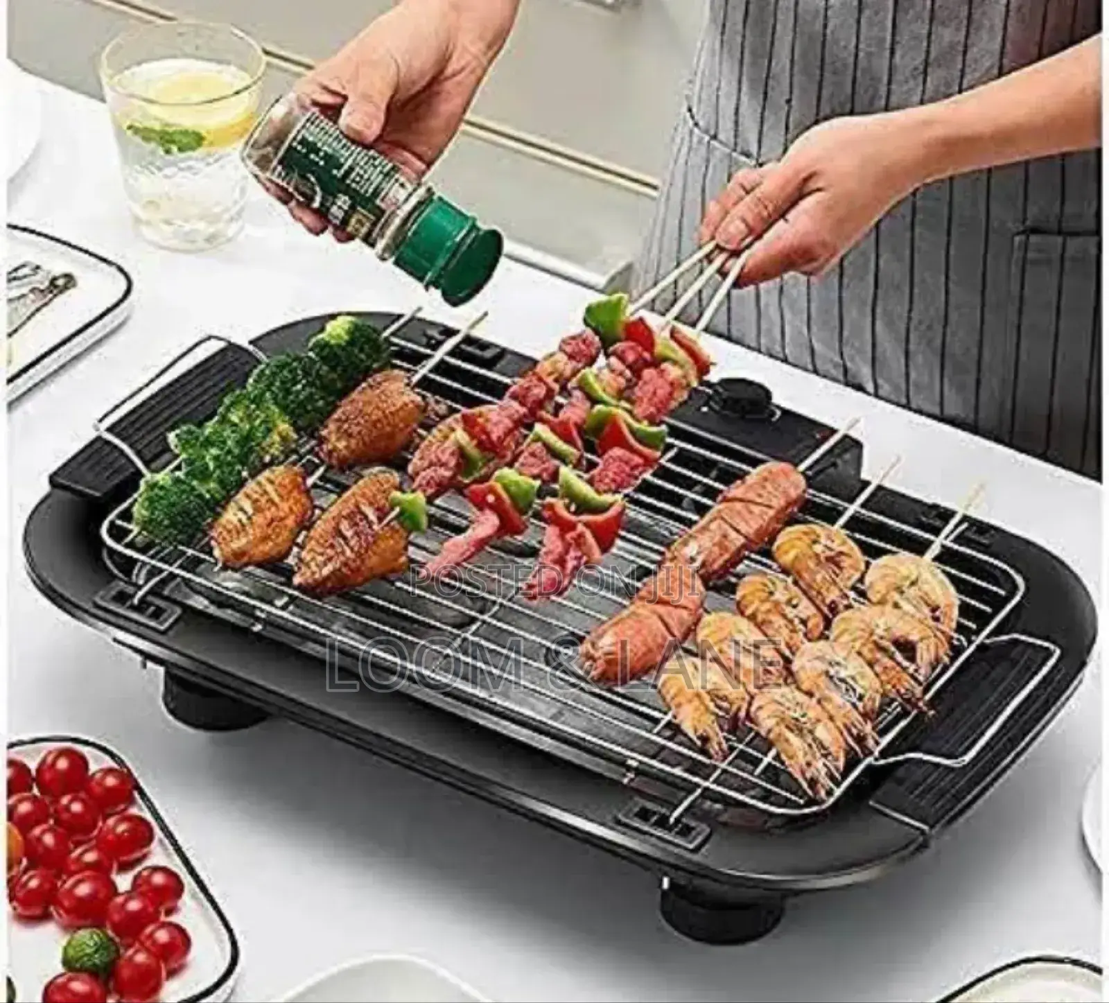 Spirit Black Electrical BBQ and Raclette Grill