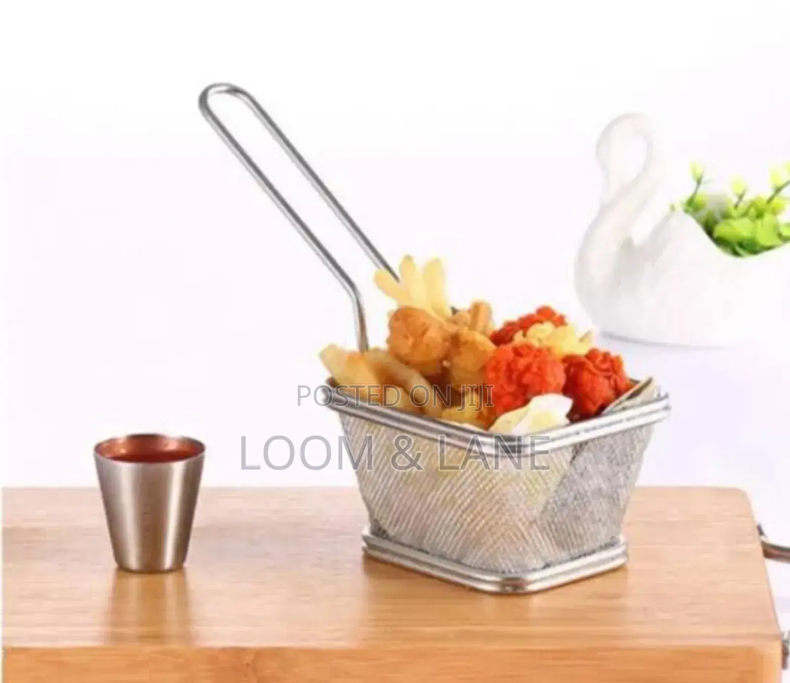 Commercial Stainless Steel Wire Fry Basket