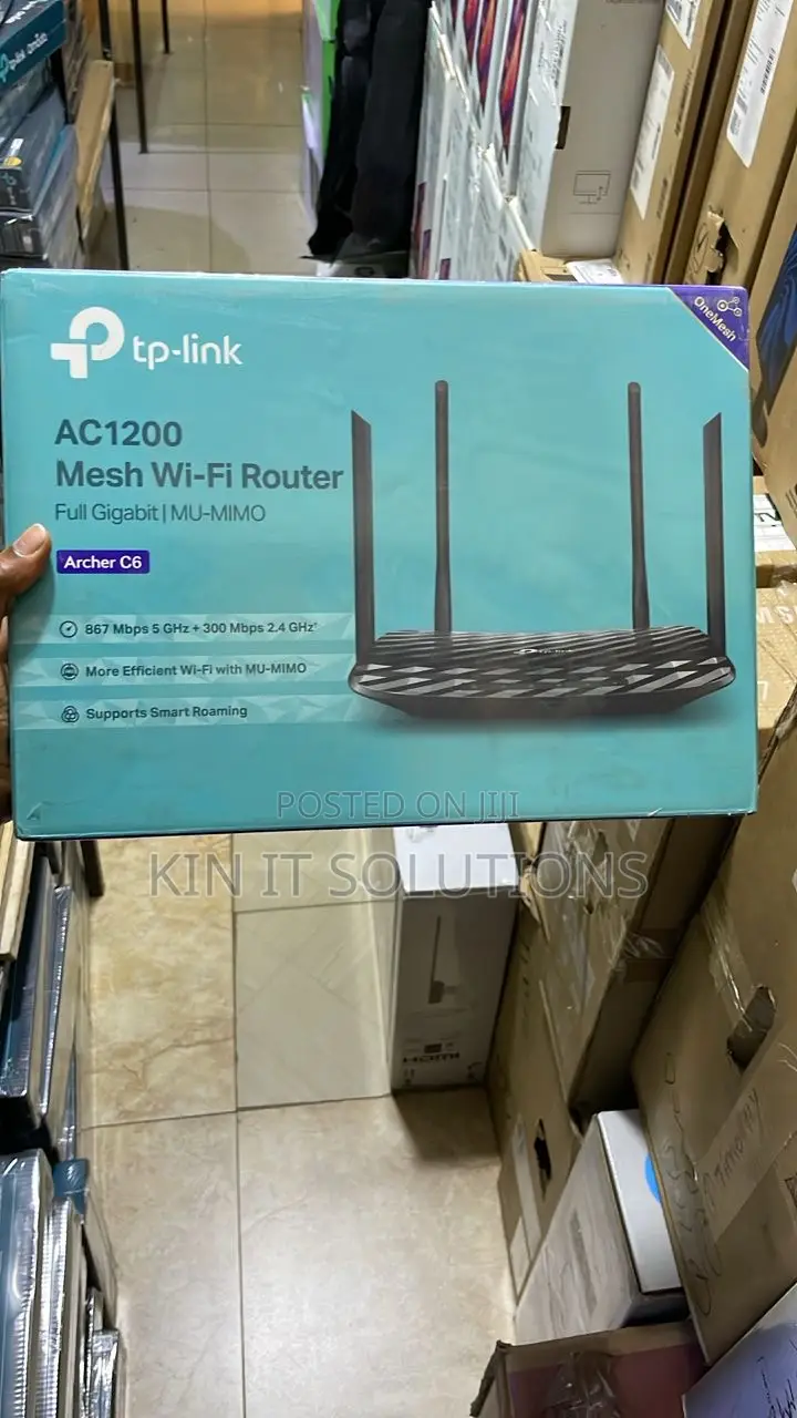 T-P Link Archer C6 Router.