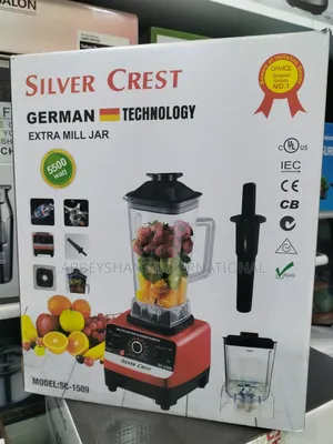 Silver Crest Blender, Commercial Blender