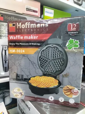 Waffle Maker, Hoffman Waffle Maker Model Hm-3024,