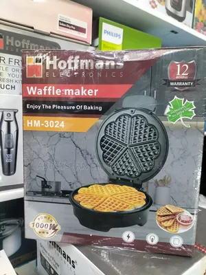 Waffle Maker, Hoffman Waffle Maker Model Hm-3024,
