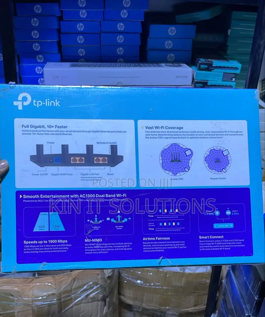 Tp-Link Archer C80 Wireless Router.