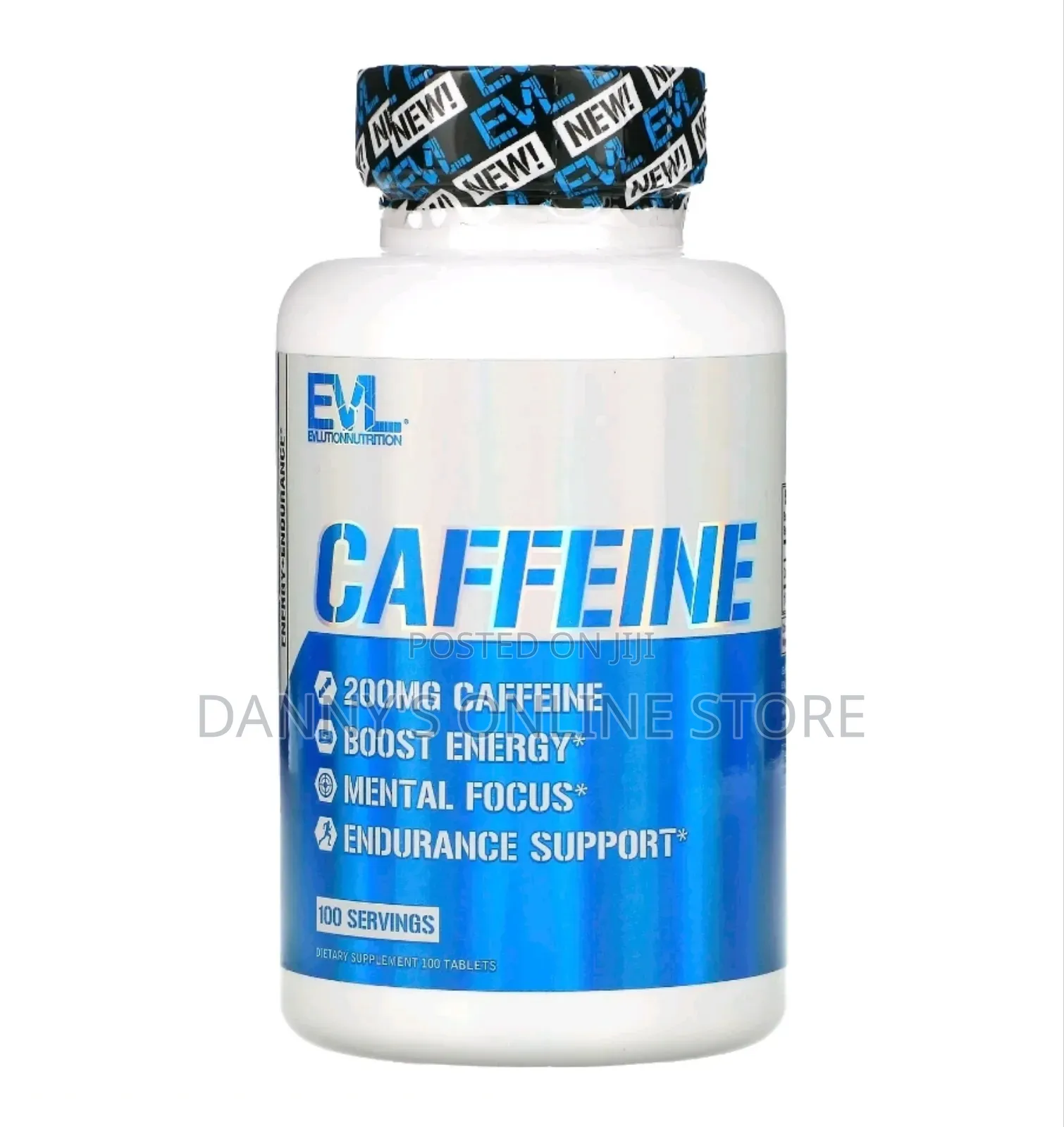 Caffeine, 200mg, 100 Tablets