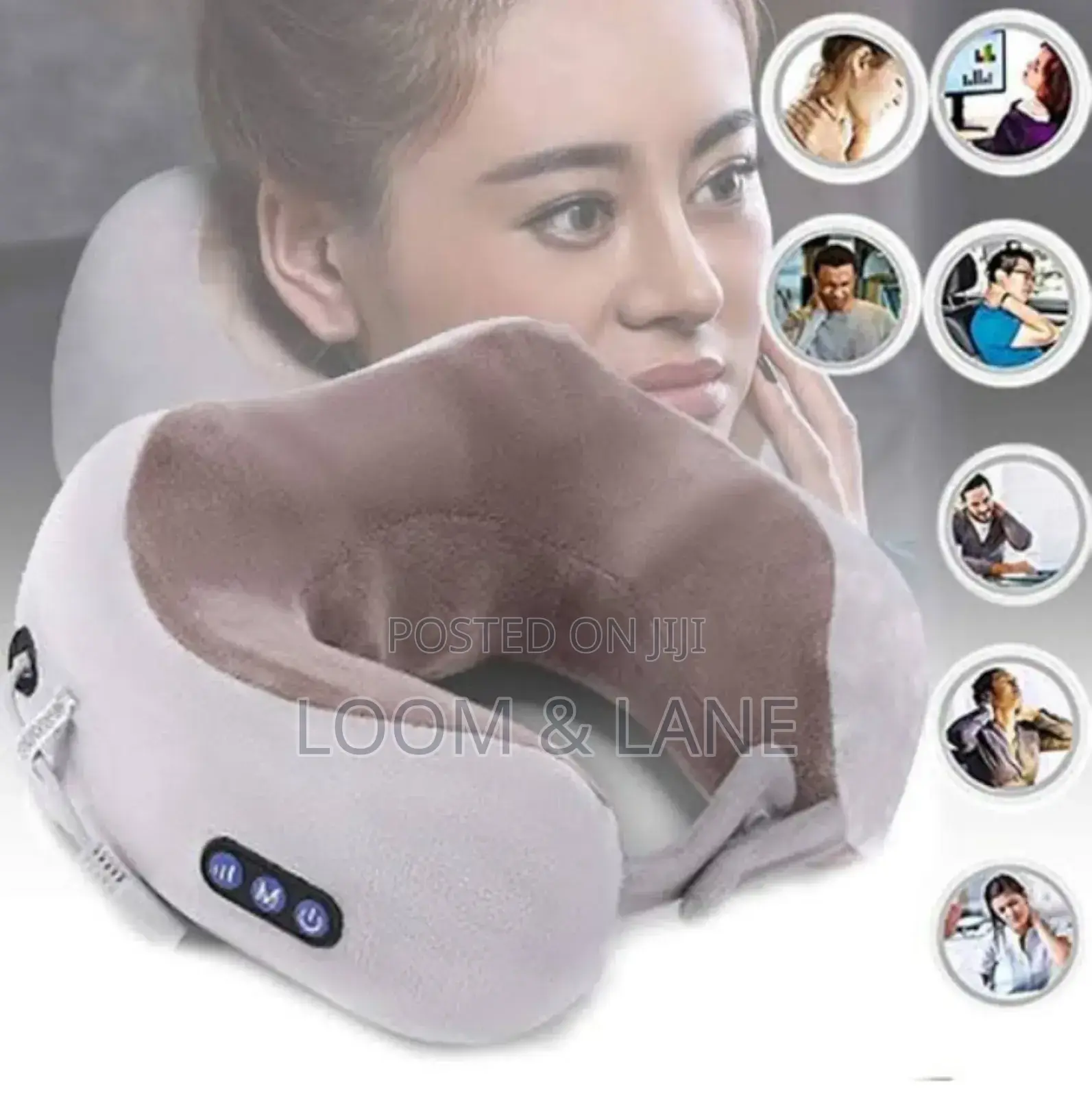 Neck Massager Usb Charging U Shaped Massager Pillow