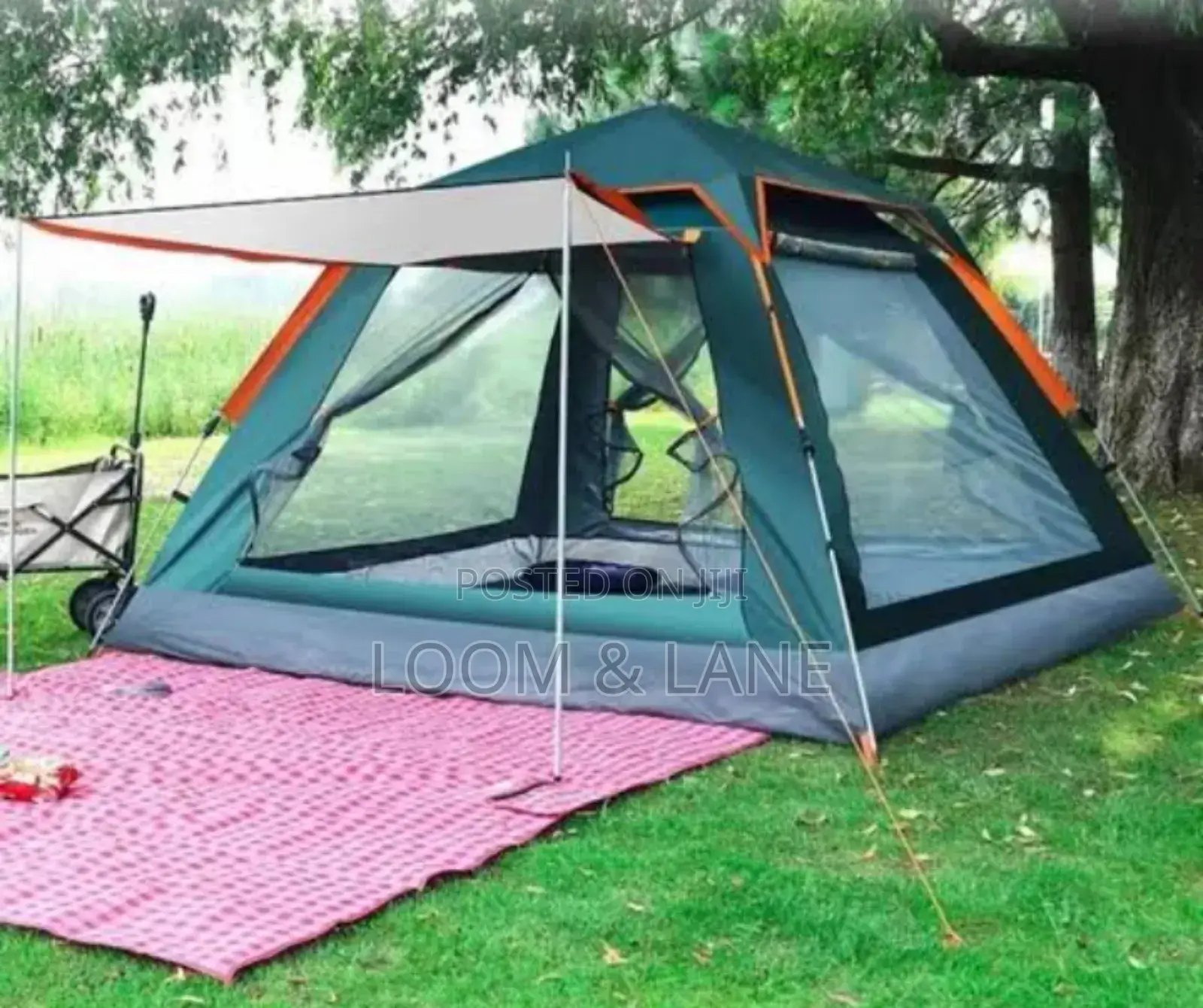 Beach Camping 4 Persons Fully Automatic Camping Tent