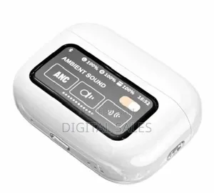 Bluetooth 5 Wireless Earbuds 60hz Hd Sound Led Light Black
