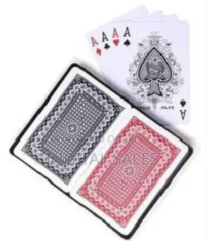 Plastic Pocker Playing Cards_ Multicolor