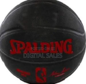 Spalding Street Outdoor Basketball – Black