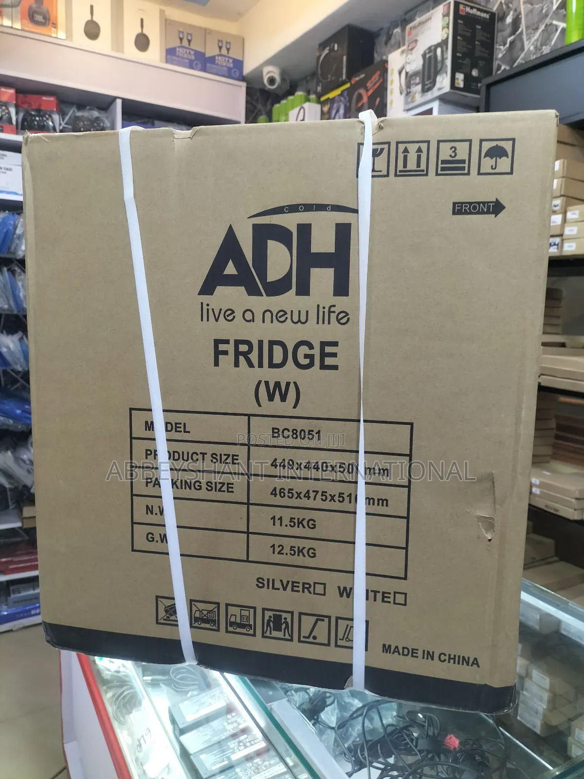Adh 60l Single-Door Refrigerator Bedroom Fridge