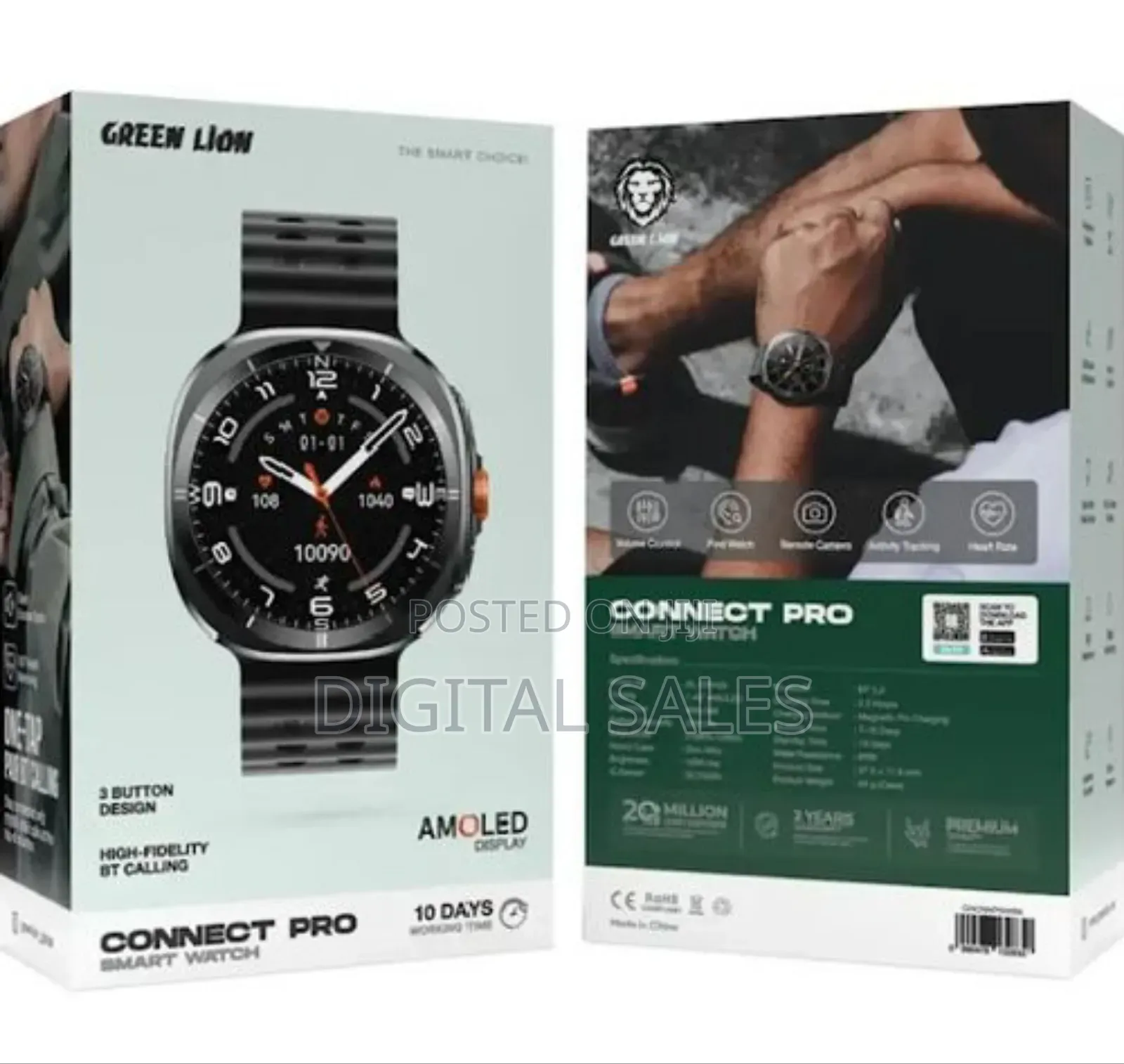 Green Lion Connect Pro Smart Watch