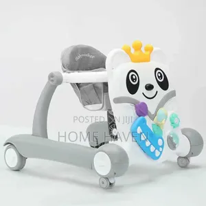 Portable Foldable Kid's Baby Walker With Music