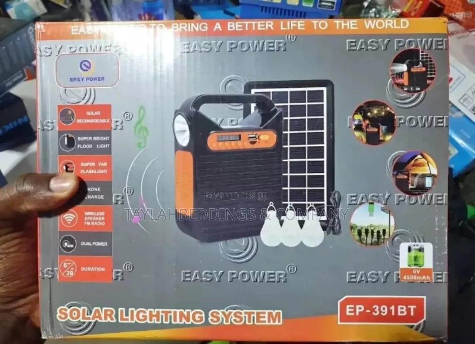 Easy Power Solar Light System Power Emergency Solar Light