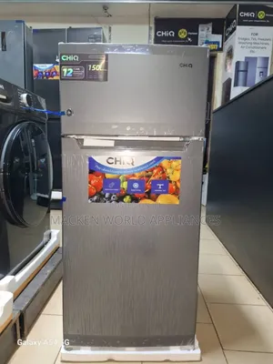 Chiq 150 Liters Double Door Fridge New
