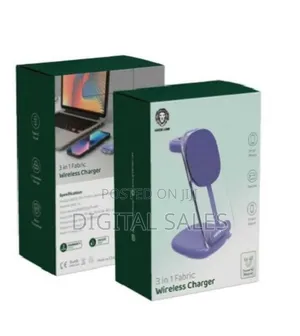 Greenlion 3 in 1 Fabric Wireless Charger 15w