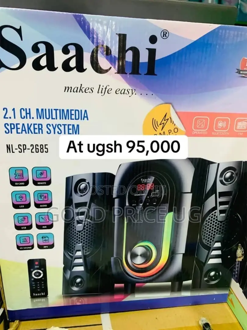 Saachi 2.1 Ch Speaker System