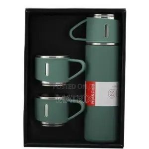 Vacuum Flask Cups Thermos Portable Bottle - Multicolor