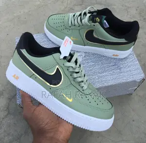 Original Nike Air Force 1 Low “Oil Green Metallic Swoosh”