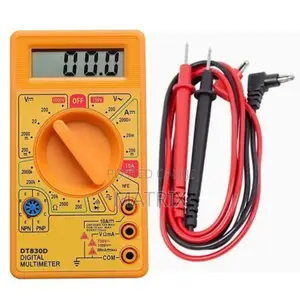 Digital Multimeter Lcd Display Dc/Ac Voltage Current