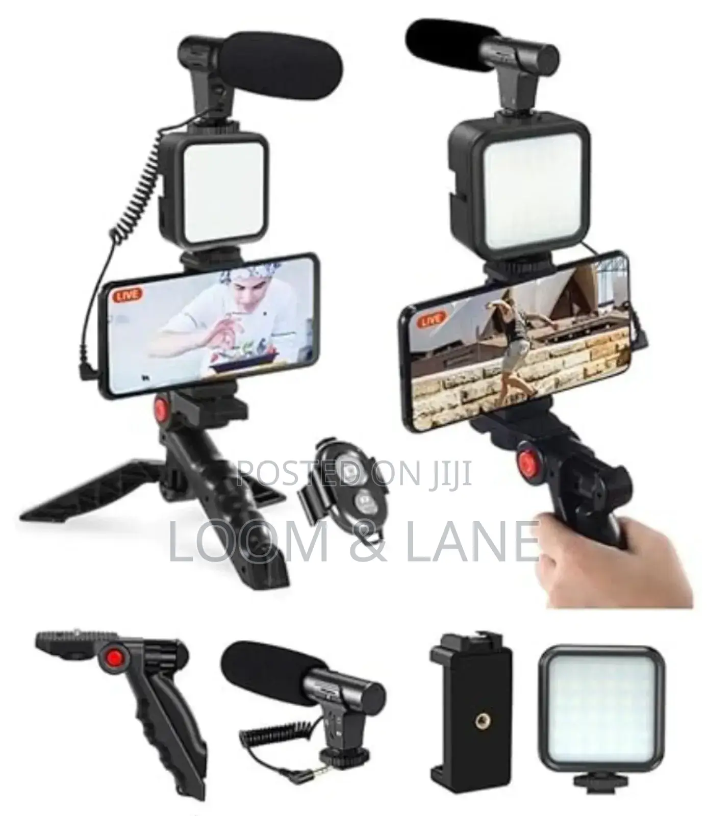 Multi Scene Live Outdoor Vlog Video Making Kit