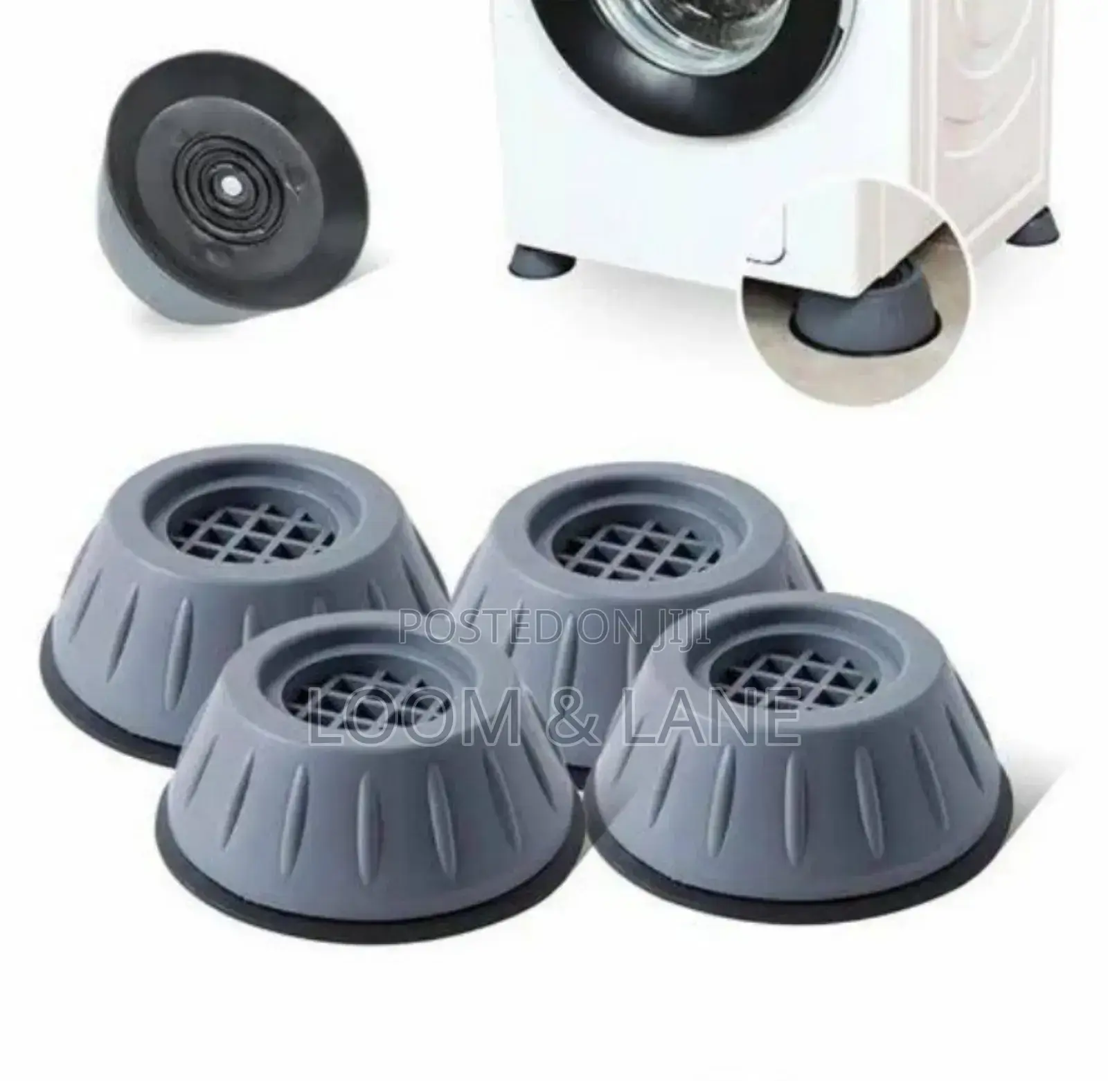 4pcs / Set Square Refrigerator Mute Shock Mat