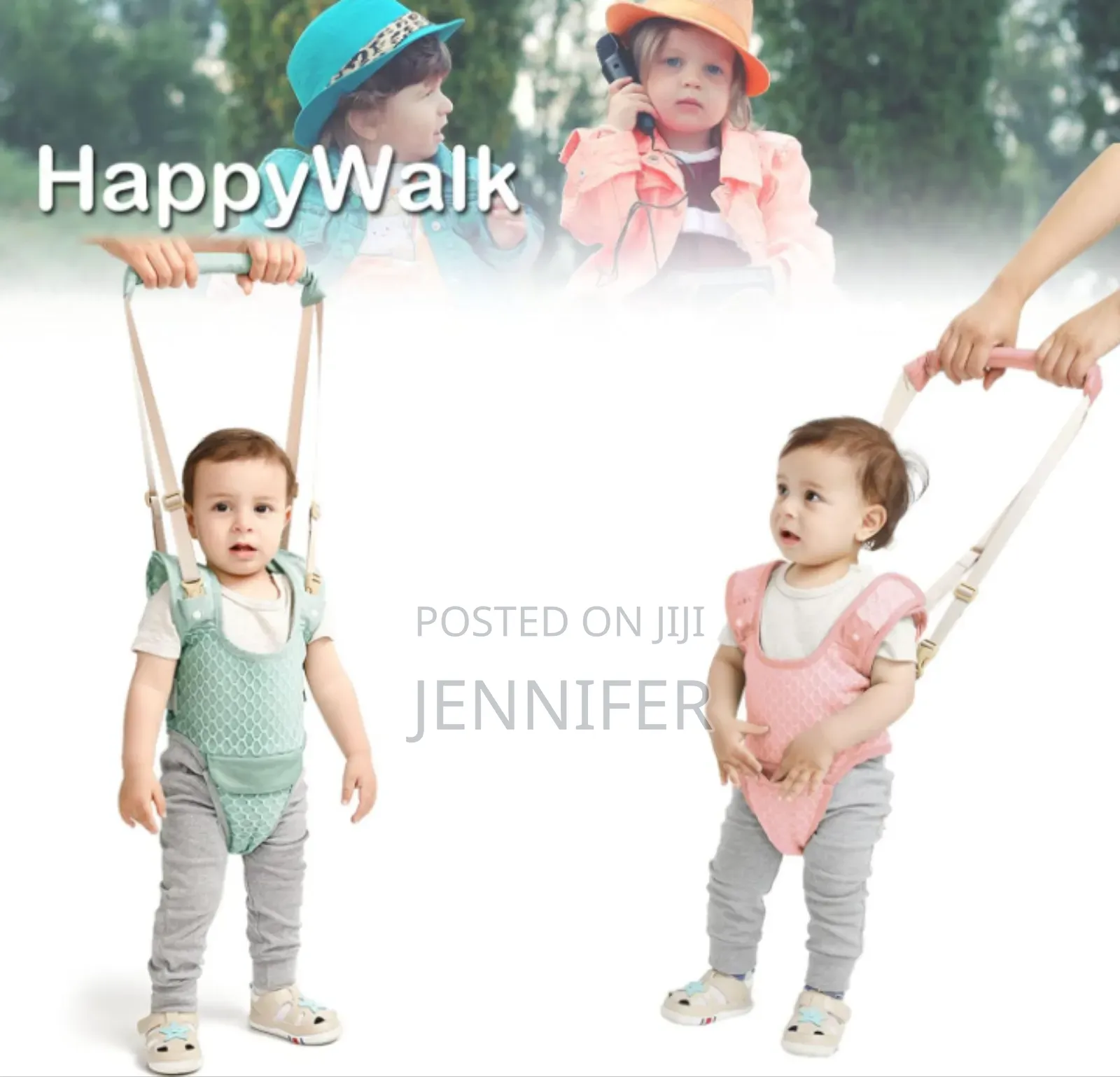 Baby Walking Harness With Detachable Crotch