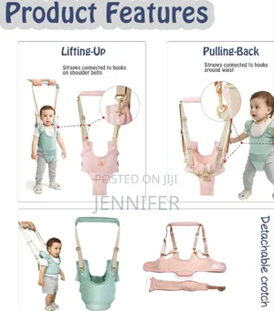 Baby Walking Harness With Detachable Crotch