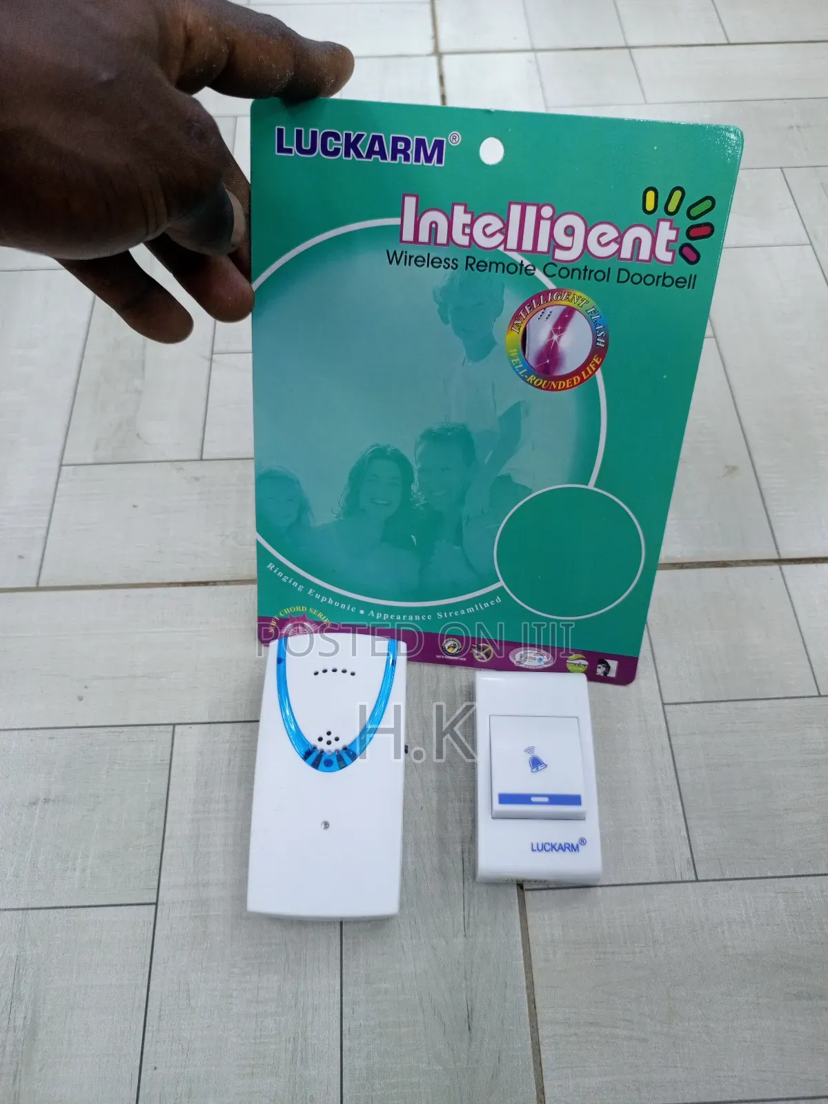 Luckarm Intelligent Wireless Remote Control Doorbell