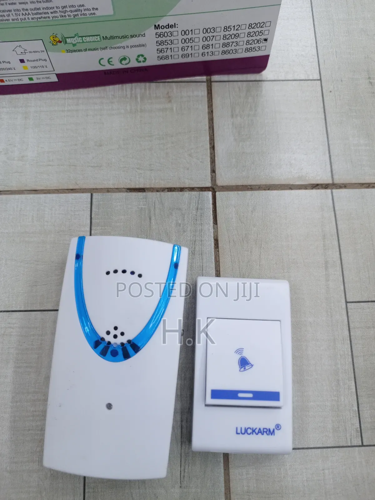 Luckarm Intelligent Wireless Remote Control Doorbell