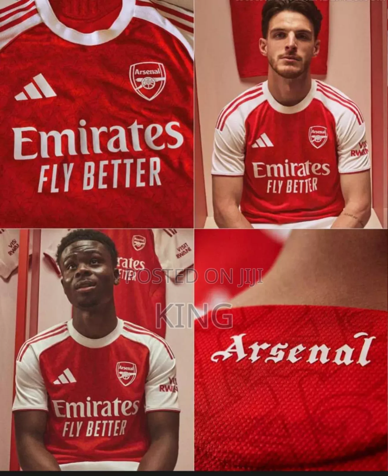 Stadium -Style Arsenal Home Kit 25/26