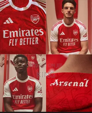 Stadium -Style Arsenal Home Kit 25/26