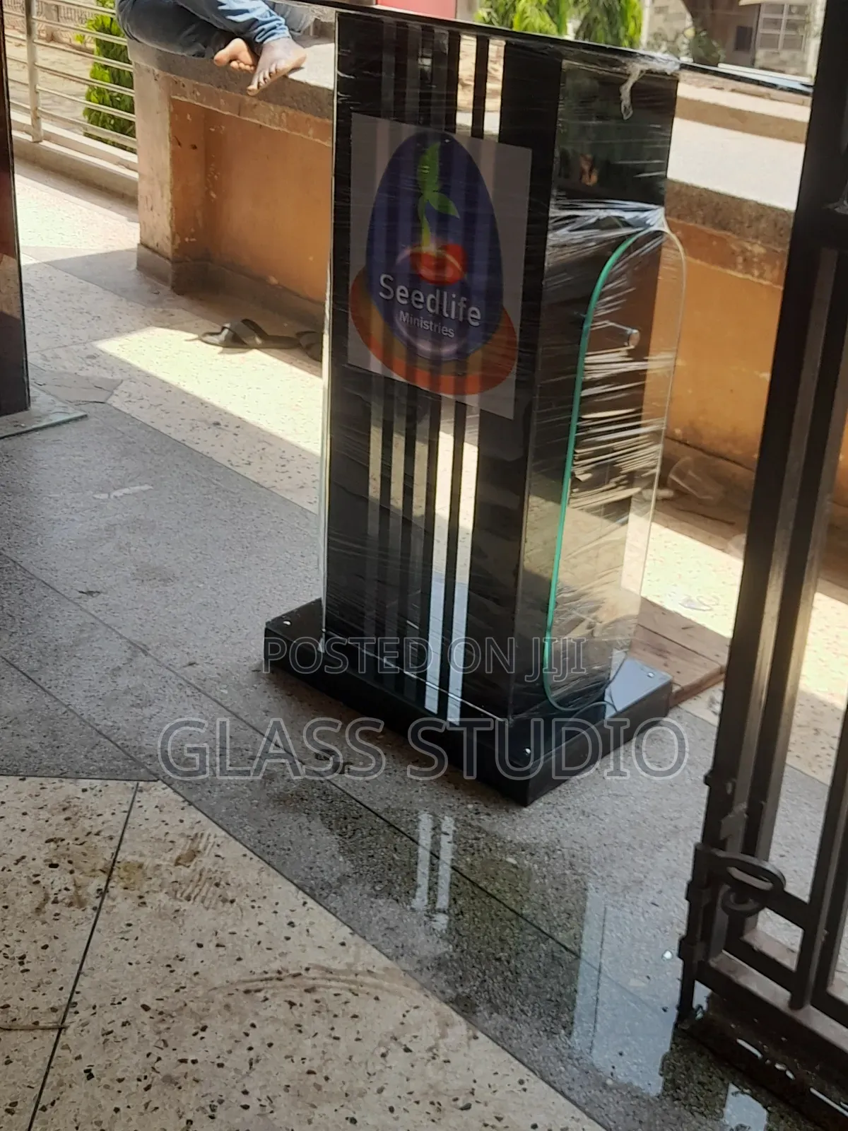 Glass Podium