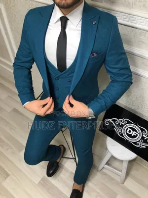 Designers Suit Blue Green