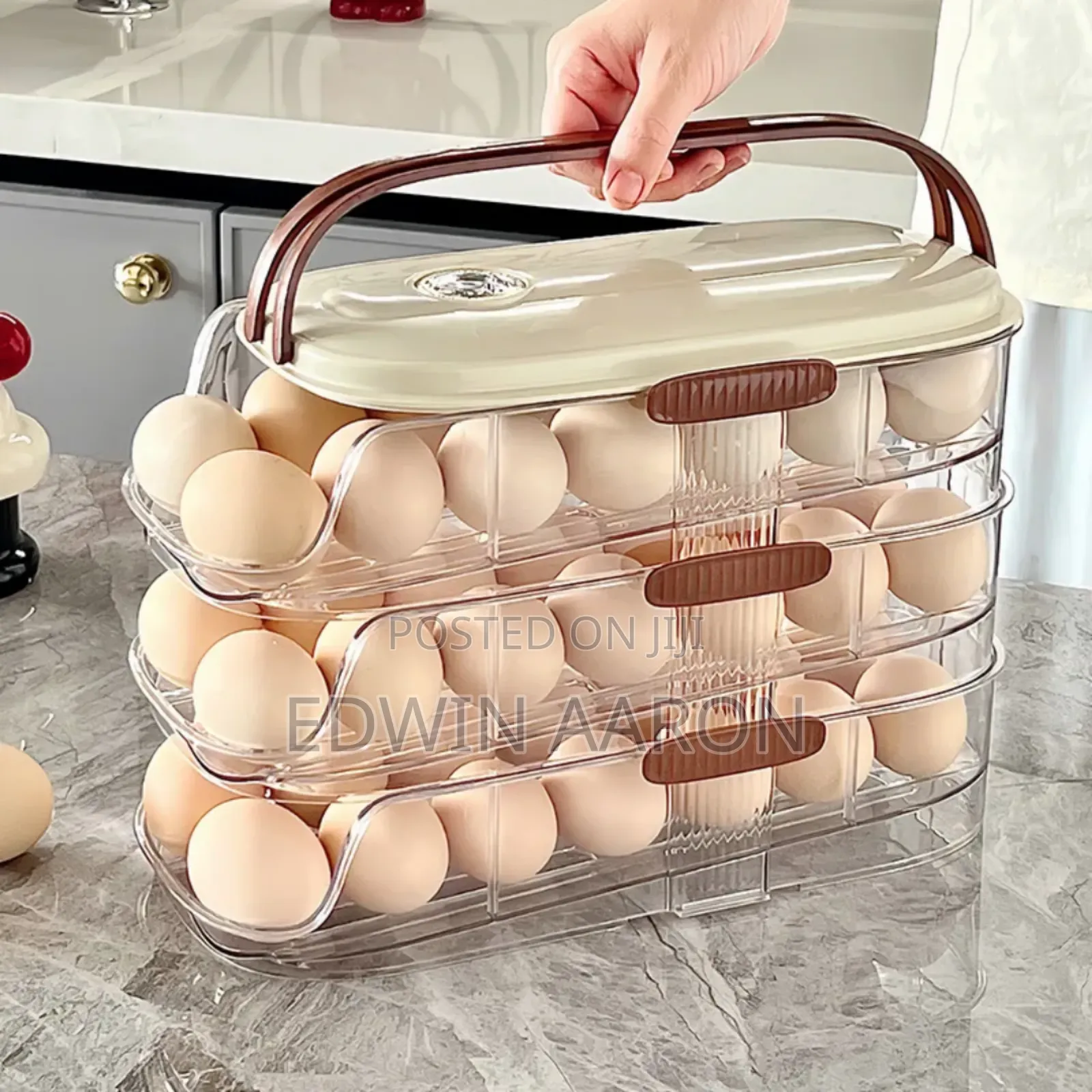3 Layers Plastic Egg Tray
